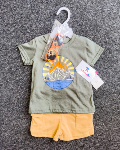 Boys 2pcs Set with Sunglasses