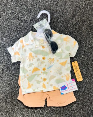 Brown Baby Boys 2pcs Set