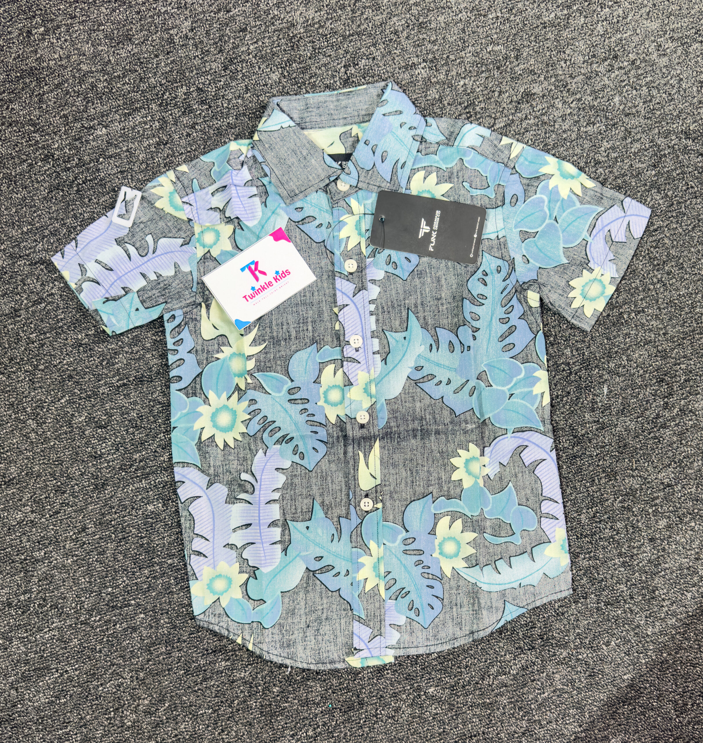 Blue Funk Boys Shirt