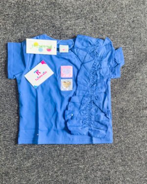 Fashion  Blue Girls Shirt