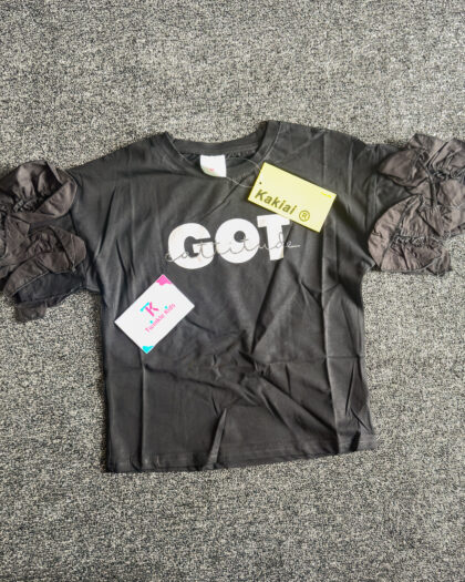 Fashion Black Girls Shirt