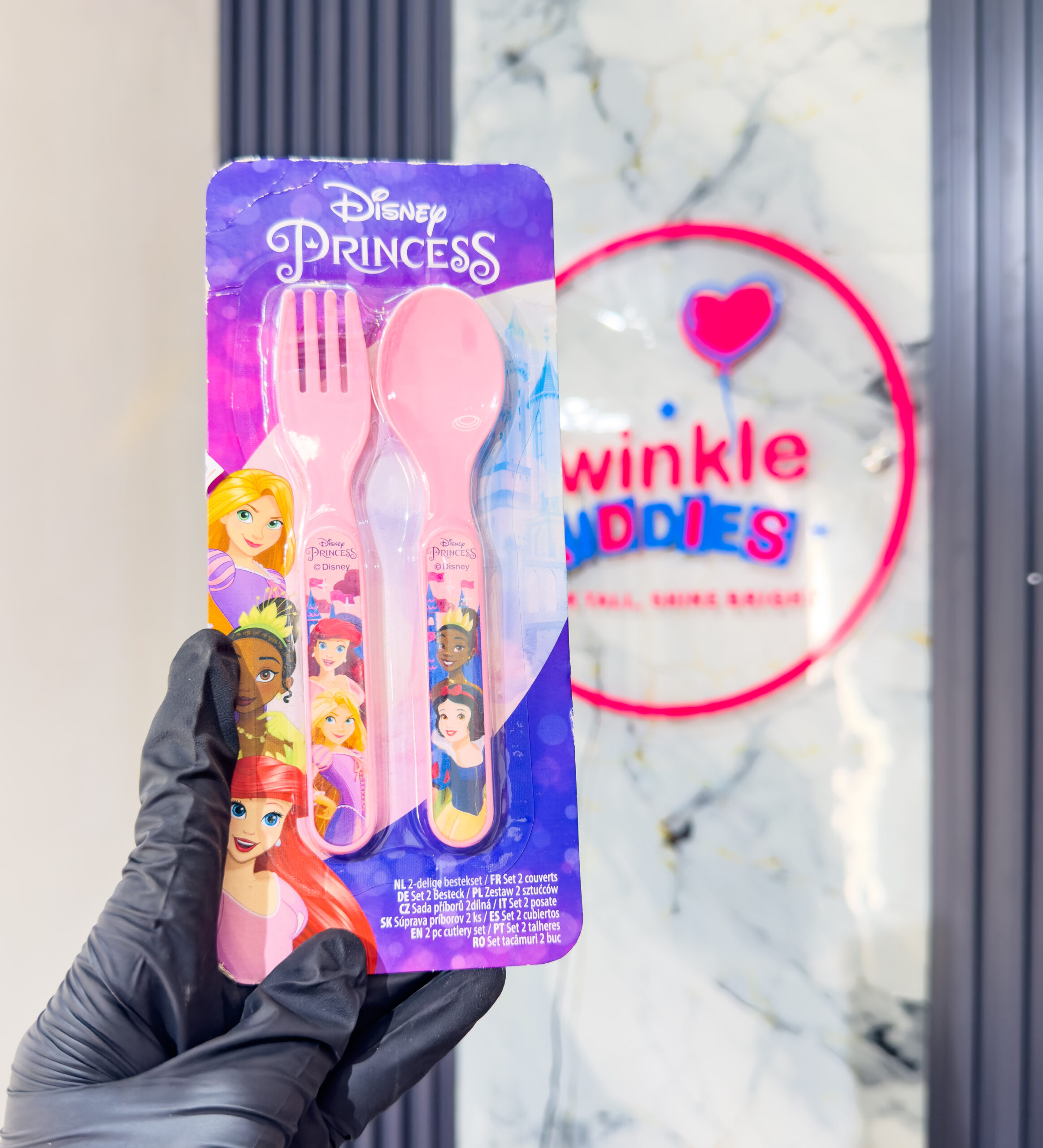 Pink Girls Cutlery Set