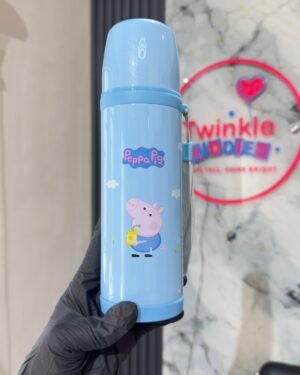 Peppa Pig Blue Boys Insulated Bottle