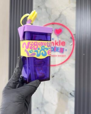 Juice Pouch Purple Girls Bottle