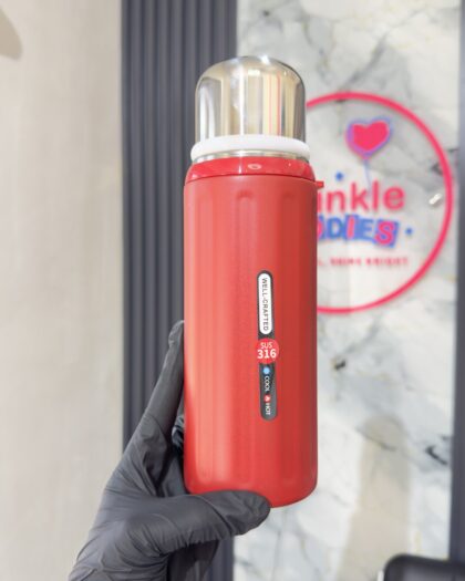 Insulated Red Boys Water Flask