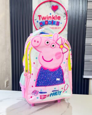 Pink Nickelodeon Girls Trolley School Bag