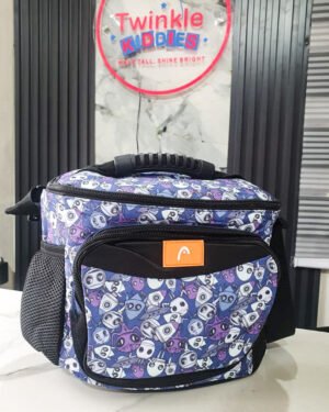 Pink and Blue Girls Lunch Bag