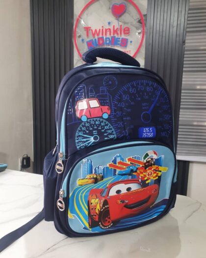Big Dark Blue Boys School Bag