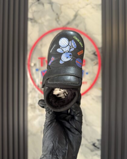 Toddler Black Boys Sneakers