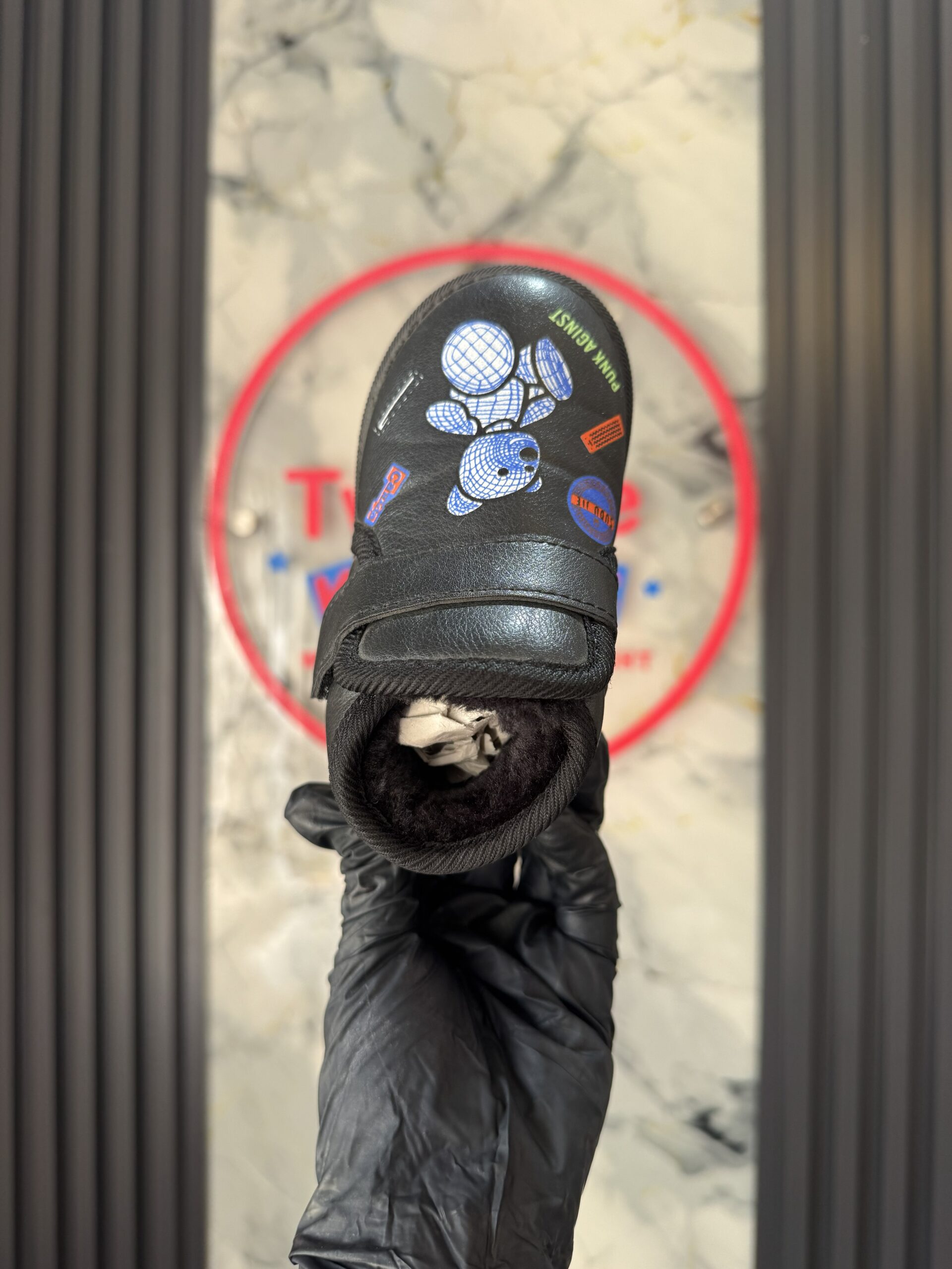 Toddler Black Boys Sneakers
