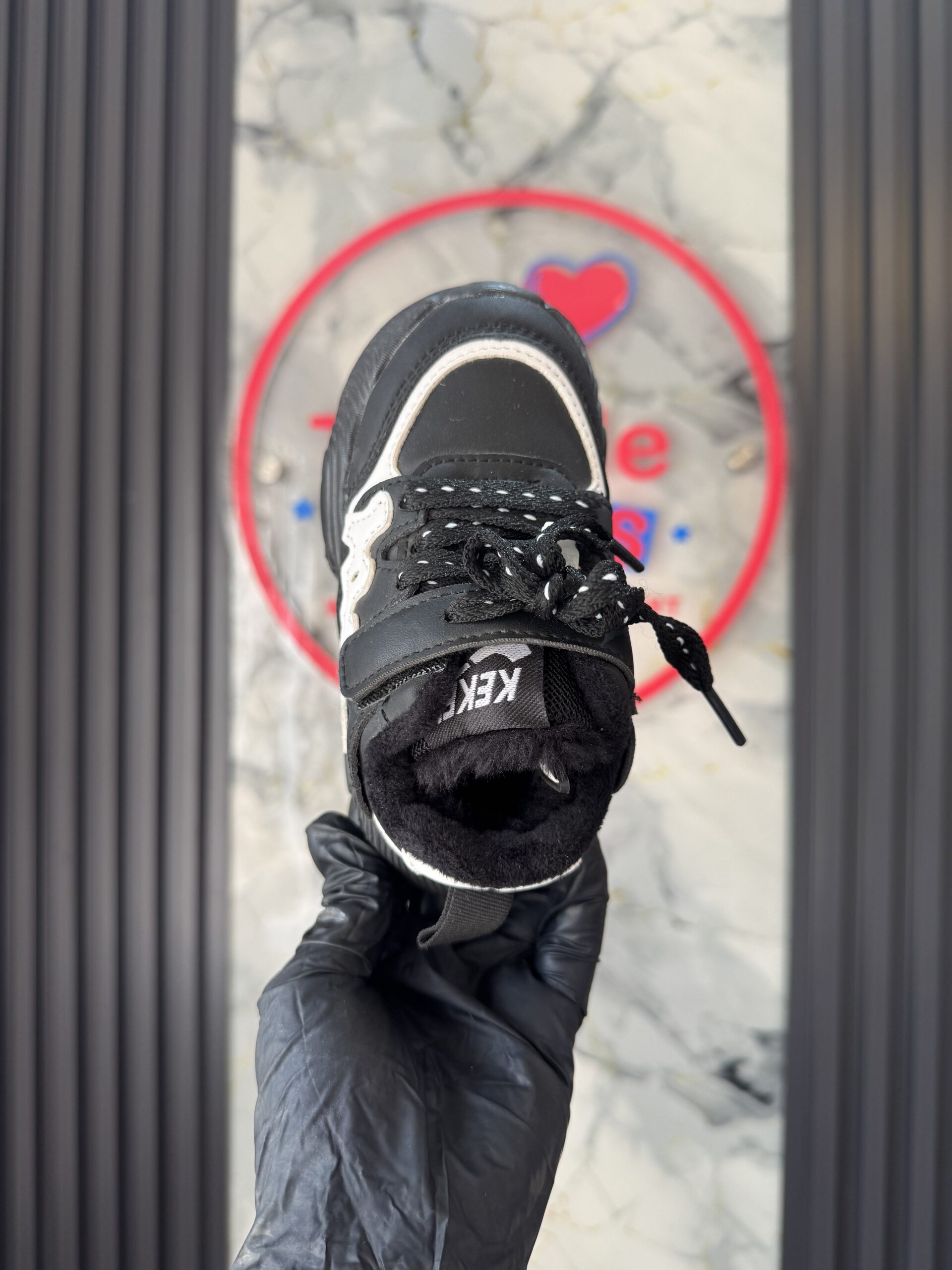 Toddler Black Boys Sneakers