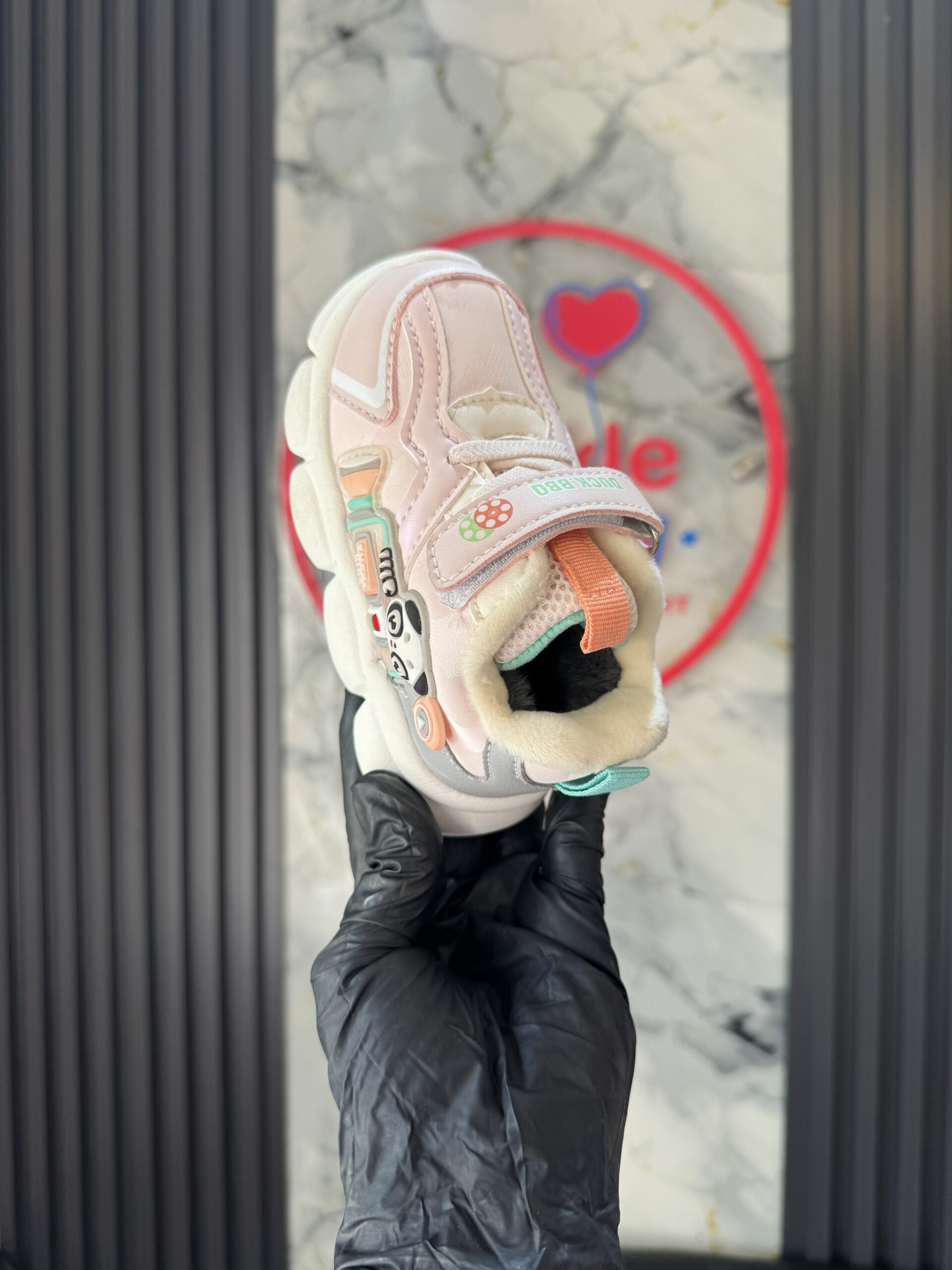 Toddler Light Purple Girls Sneakers