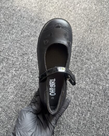 Style 5 Girls Half Covered School Shoe