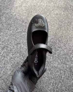 Style 4 Girls Half Covered School Shoe