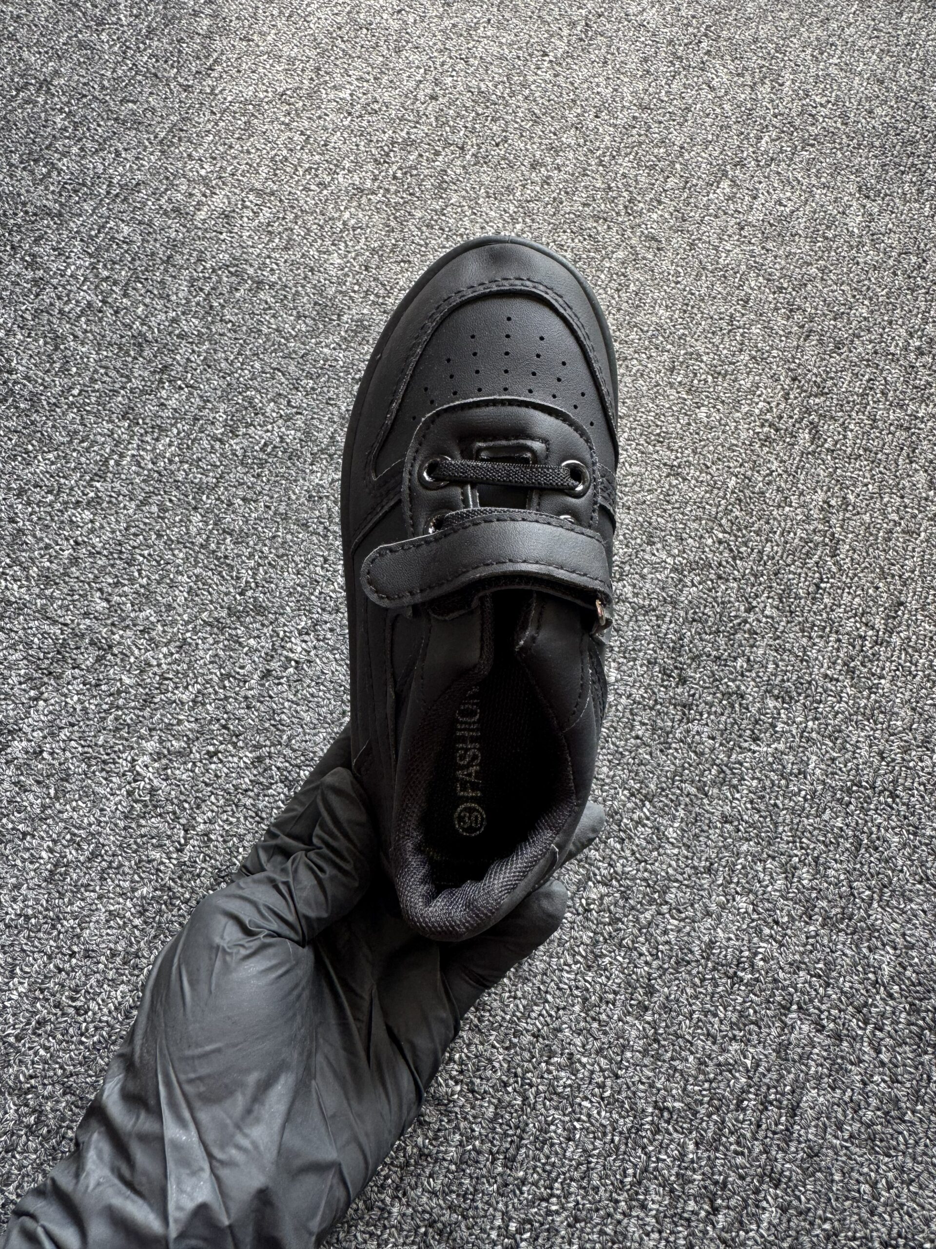 Style 9 Boys Half Covered School Shoe