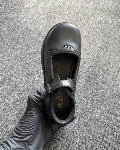 Style 6 Girls Half Covered School Shoe