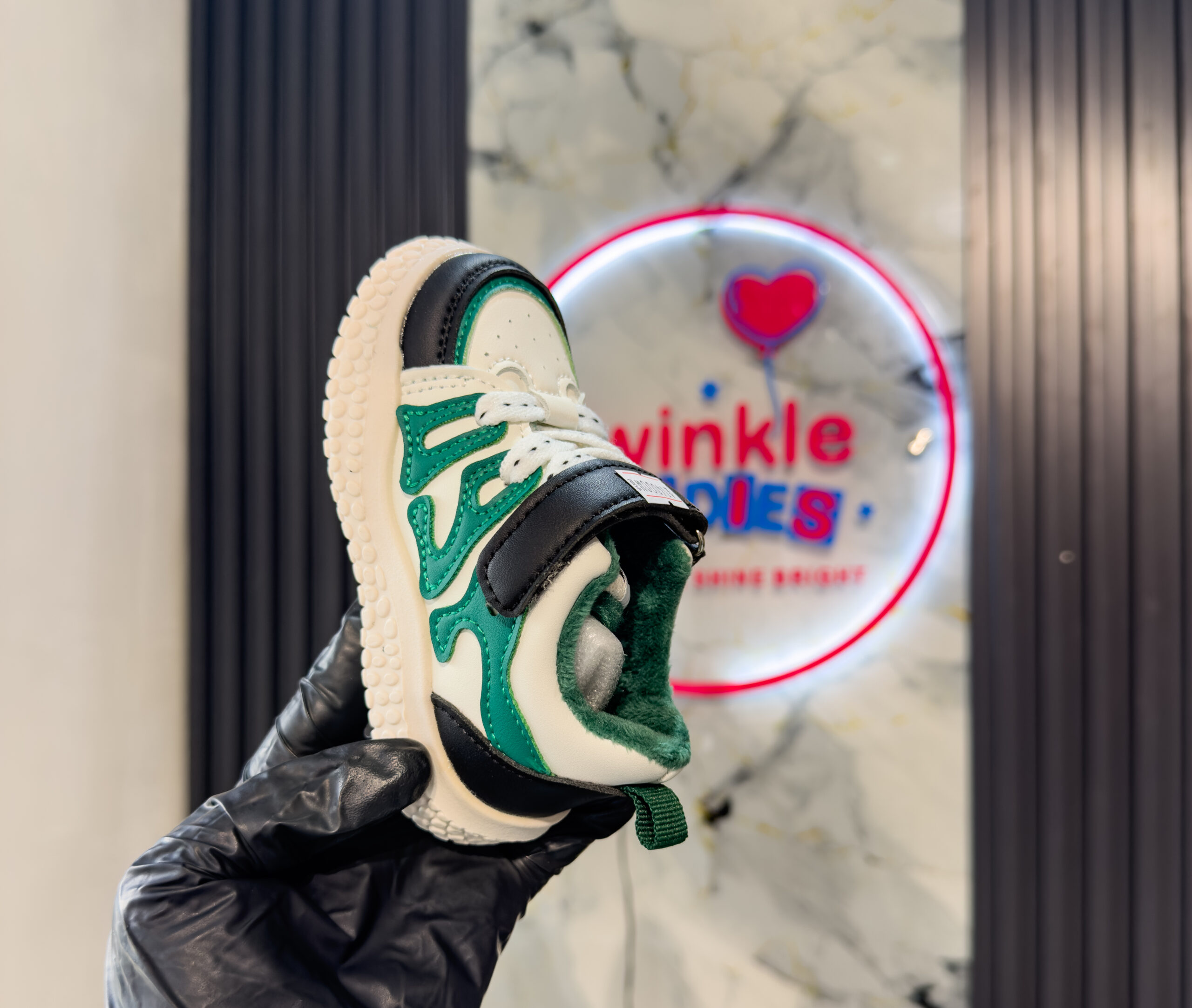 Toddler Green Boys Sneakers