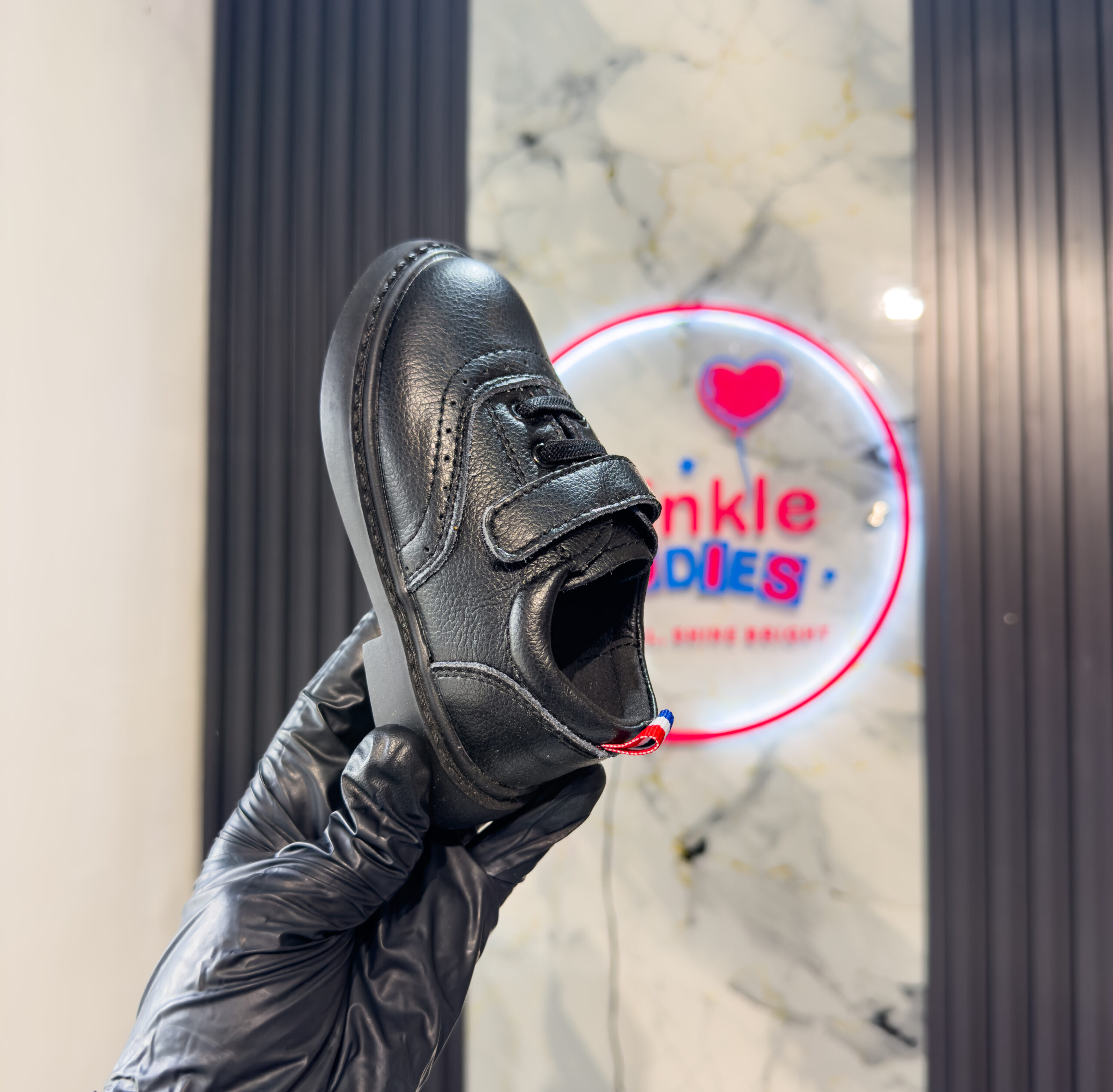 Toddler Black Boys Sneakers