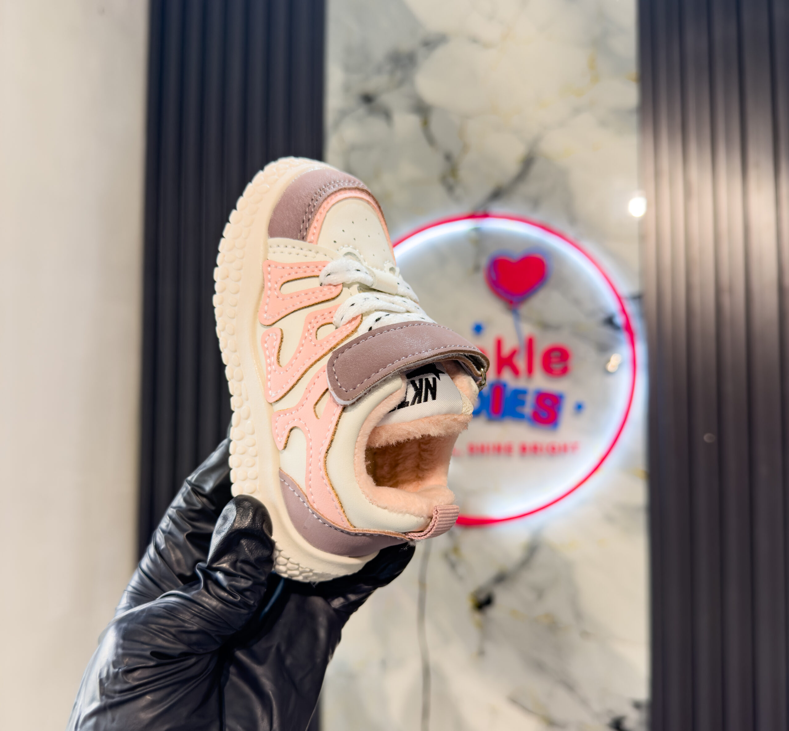 Toddler Pink Girls Sneakers