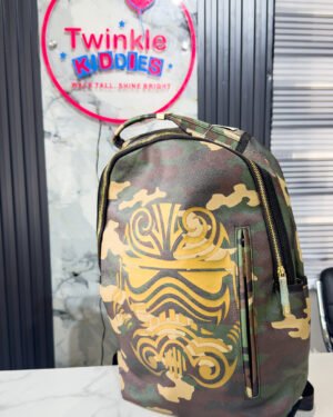 Big Khaki Boys School Bag