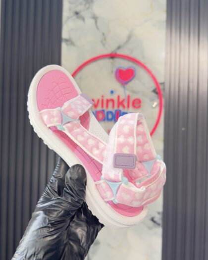 Pepperdem Pink Big Girls Sandals