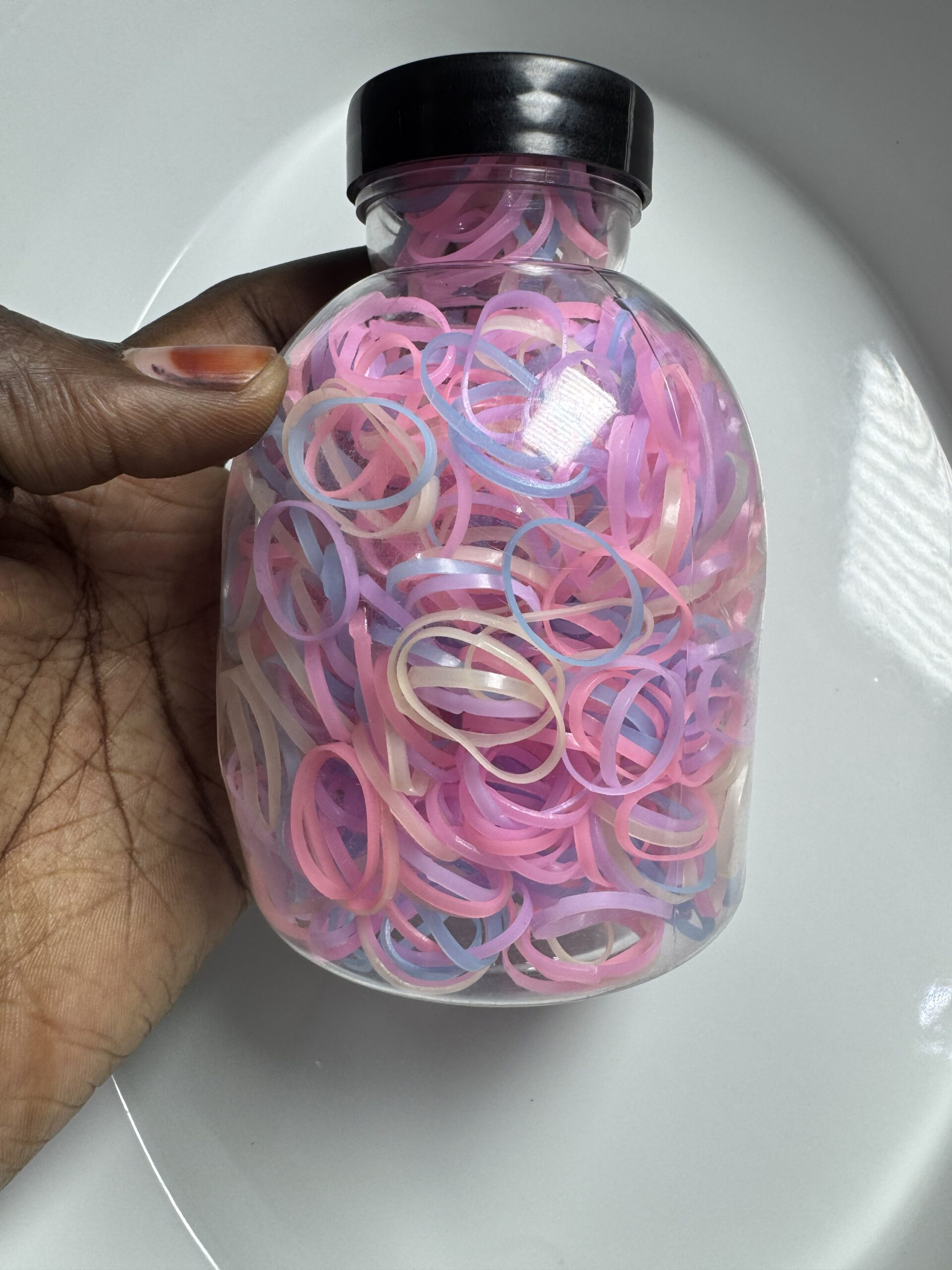 Girls Multicolour Small Rubber Bands