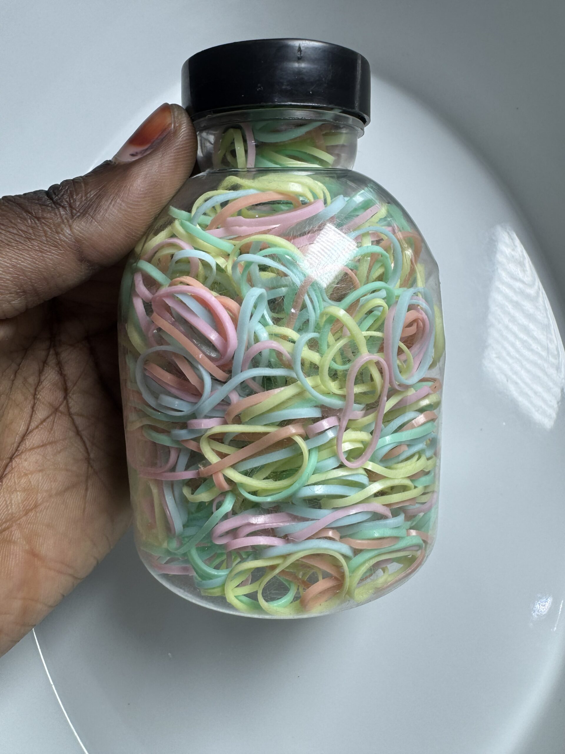 Girls Multicolour Small Rubber Bands - Image 2