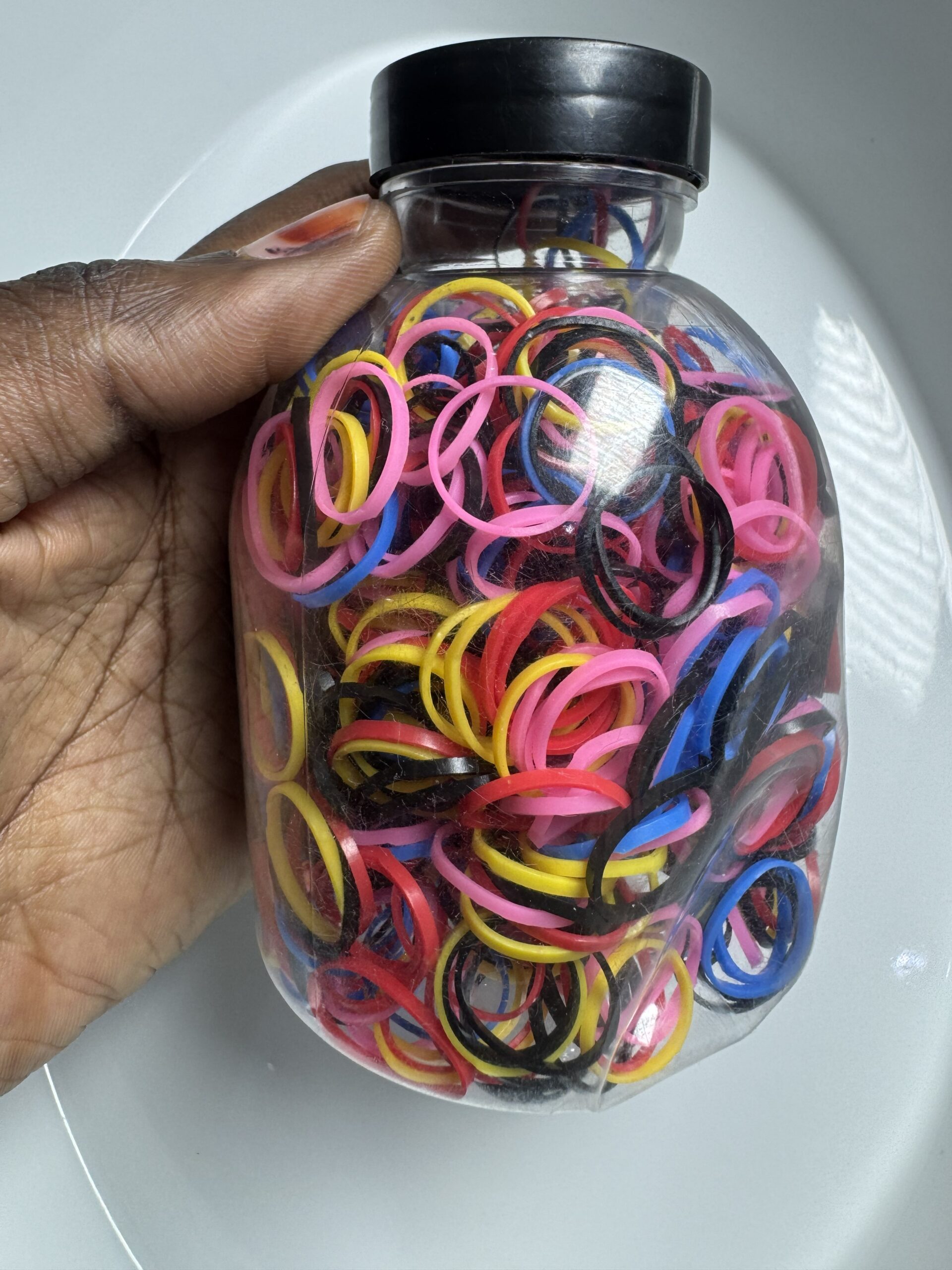 Girls Multicolour Small Rubber Bands - Image 3