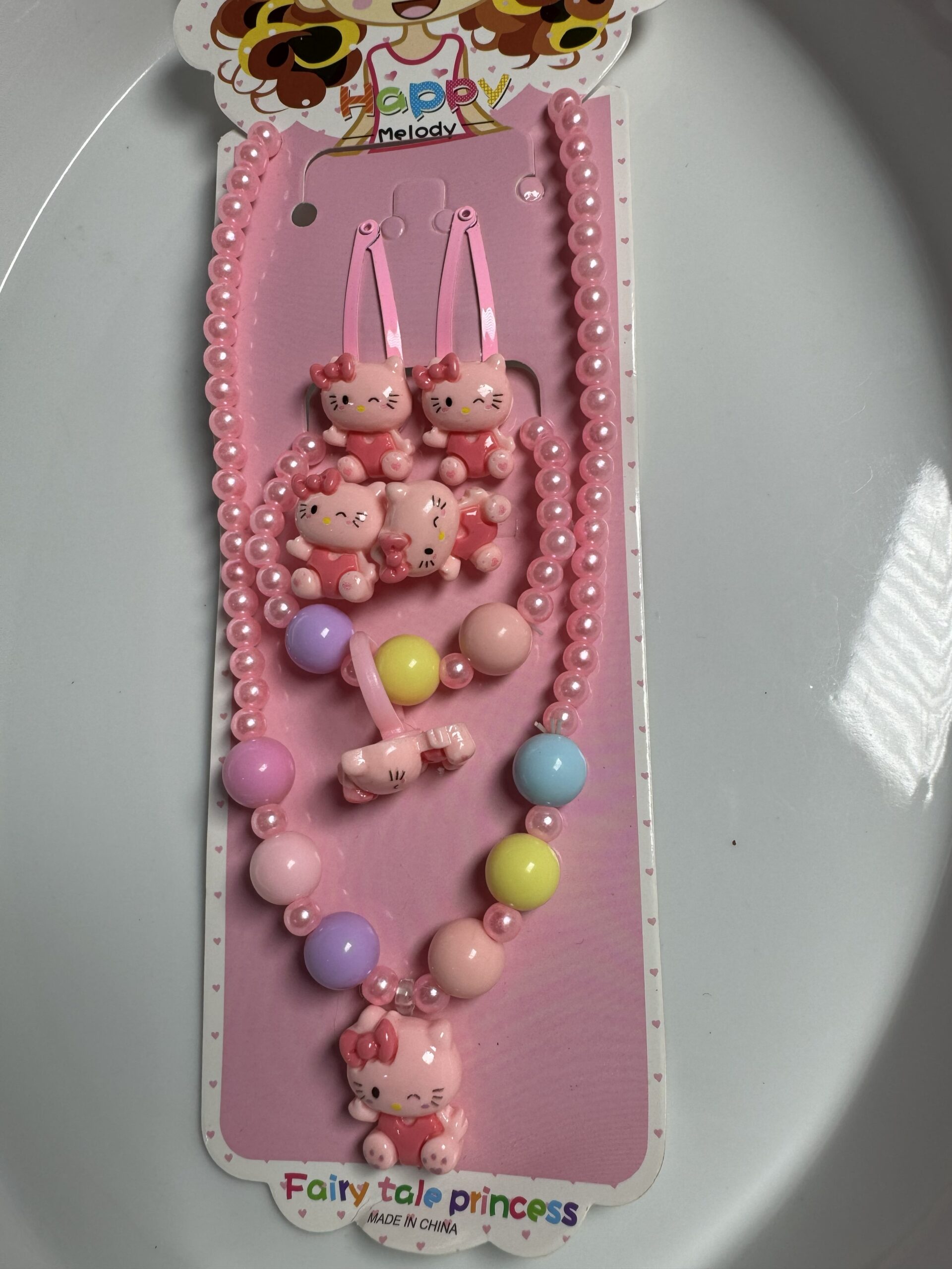 Girls Multicolour Fairy Tale Princess Necklace Set - Image 7