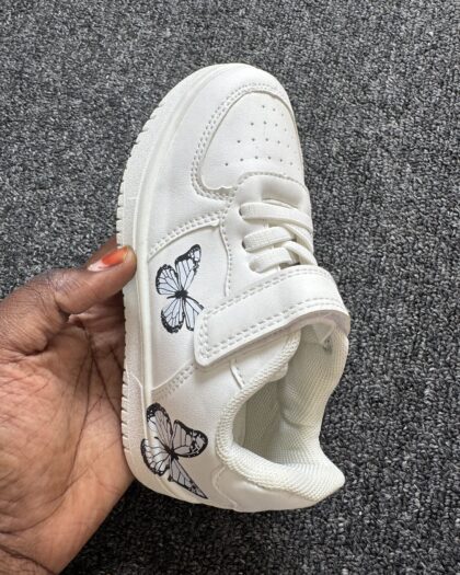 Boutique White Girls Sneakers