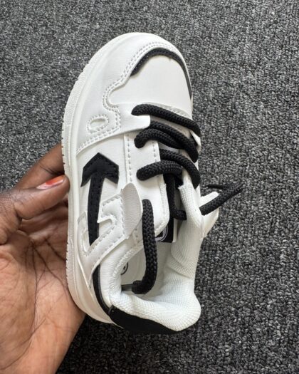 Boutique Black & White Boys Sneakers
