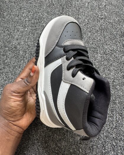 Boutique Standard Black & Ash Boys Sneakers