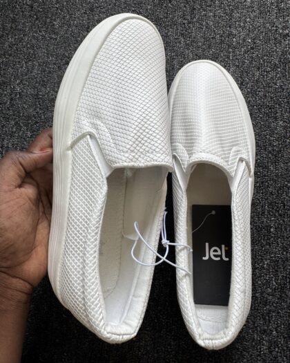 Boutique White Girls Sneakers