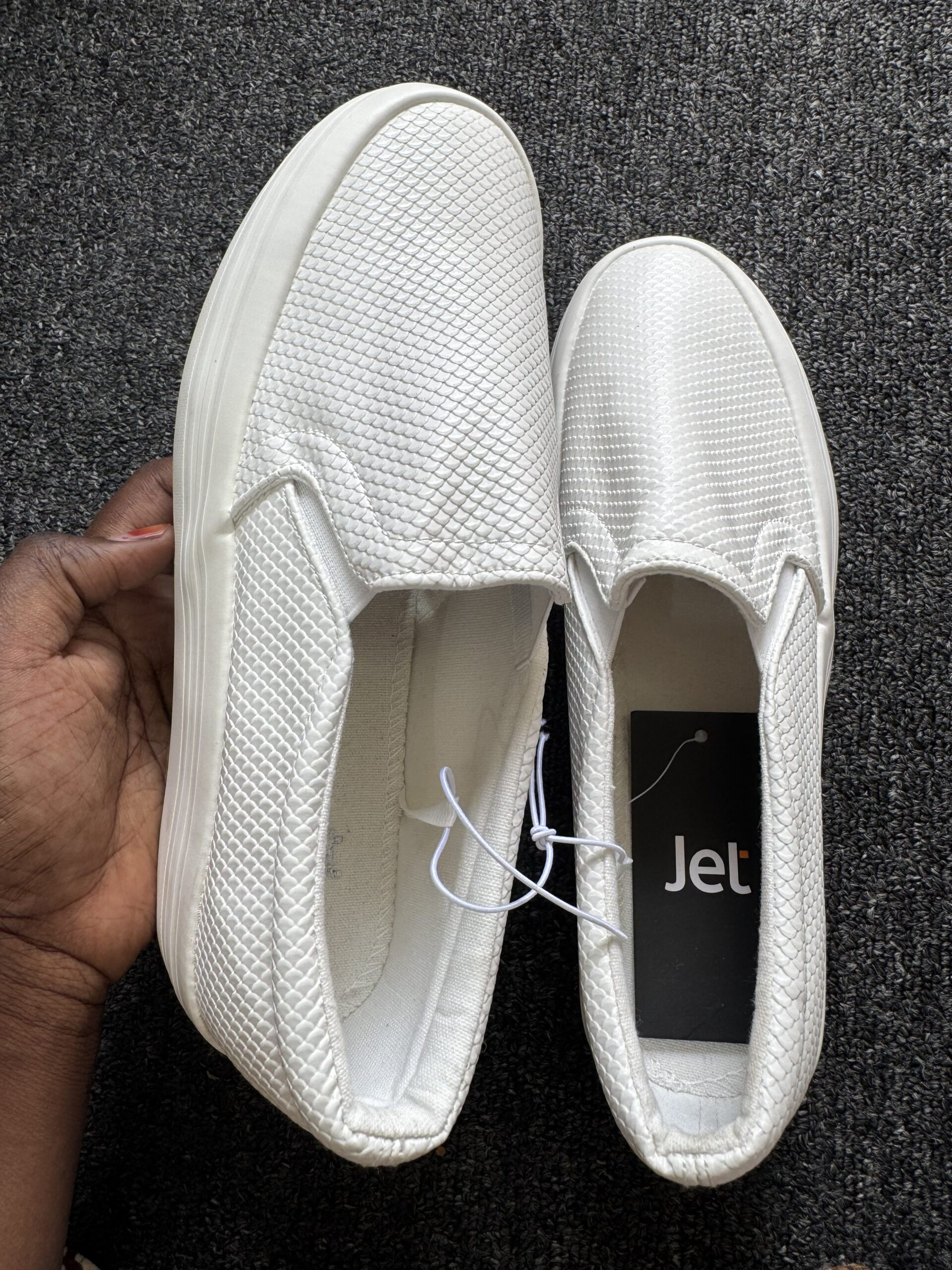 Boutique White Girls Sneakers