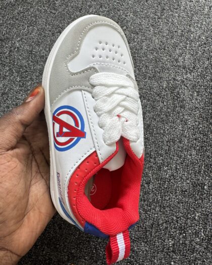 Boutique Standard Blue, White & Red Boys Sneakers