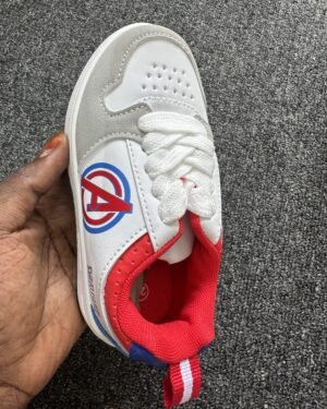 Boutique Standard Blue, White & Red Boys Sneakers