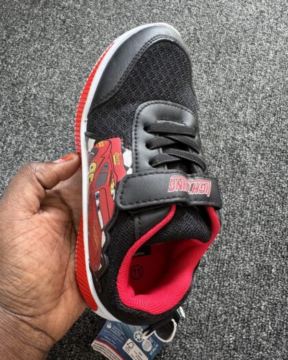 Boutique Black & Red Boys Sneakers