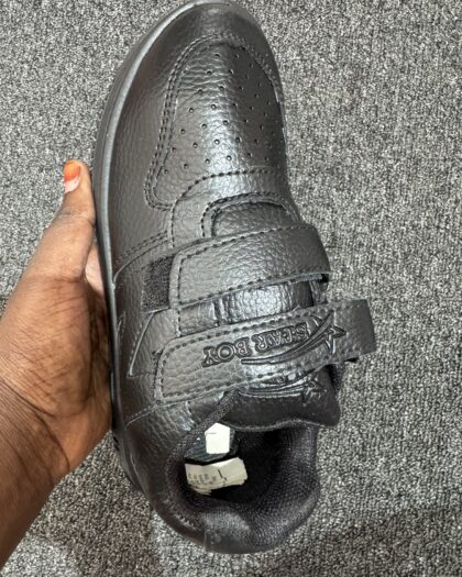 Style 12 Boys Half Covered School Shoe