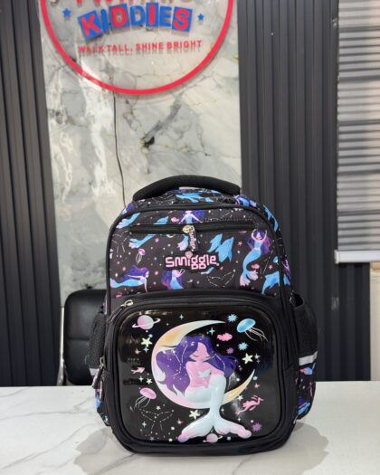 Smiggle Girls Purple & Black Small School Bag