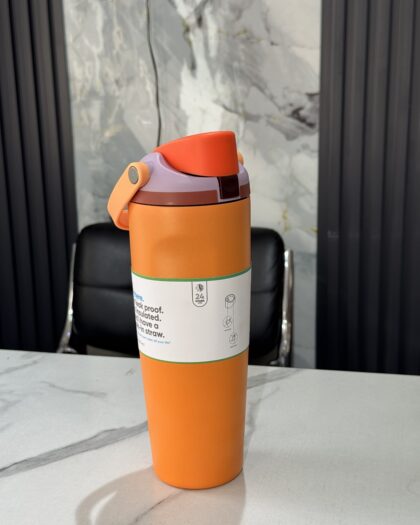 Owala Unisex Orange Stainless Steel Water Bottle