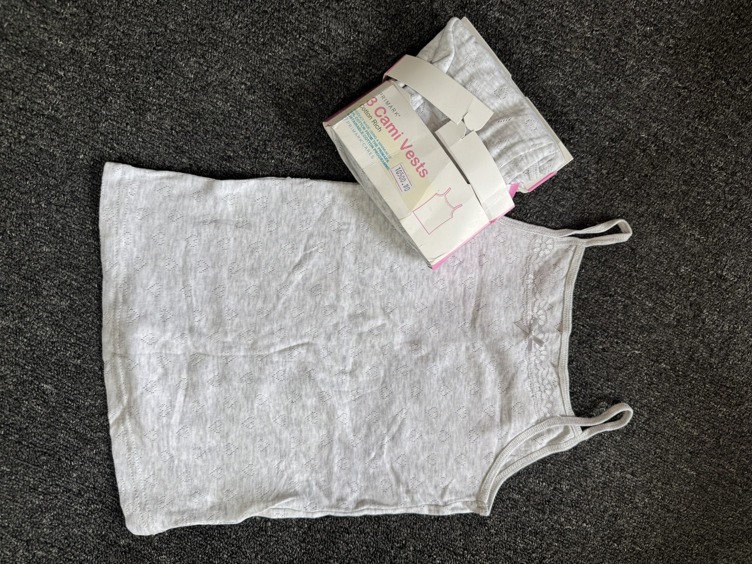 Girls Ash 3pcs Primark Vest Set
