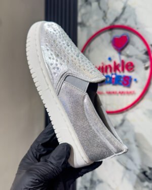 Boutique Standard Silver Girls Sneakers